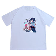 All-match anime print short-sleeved T-shirt DB5976