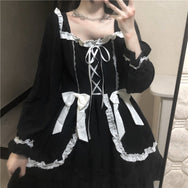 Black Lolita Skirt DB6393