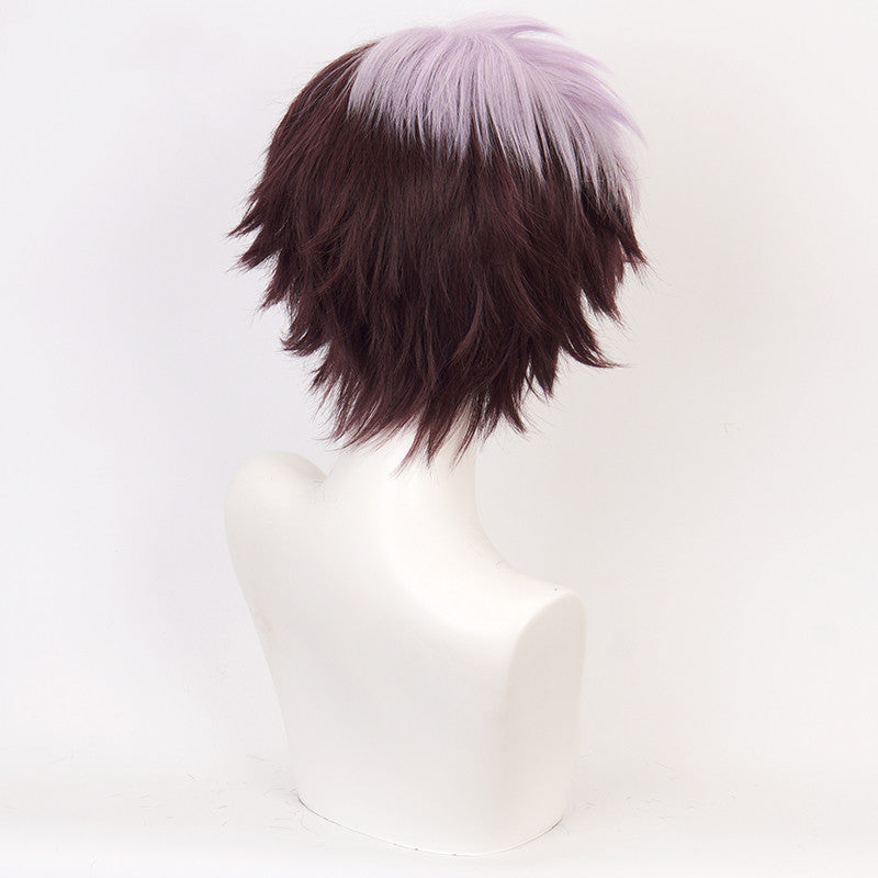 Toilet-bound Hanako-kun cos purple + brown wig DB5537