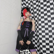 Black Lolita Sling Dress DB6118