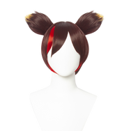 Anime cosplay gradient wig + ears DB6988