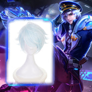 Zhuge Liang cos light blue wig DB5472