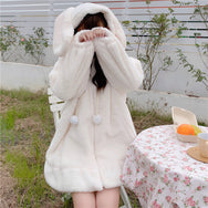 Cute rabbit plush coat  DB6173