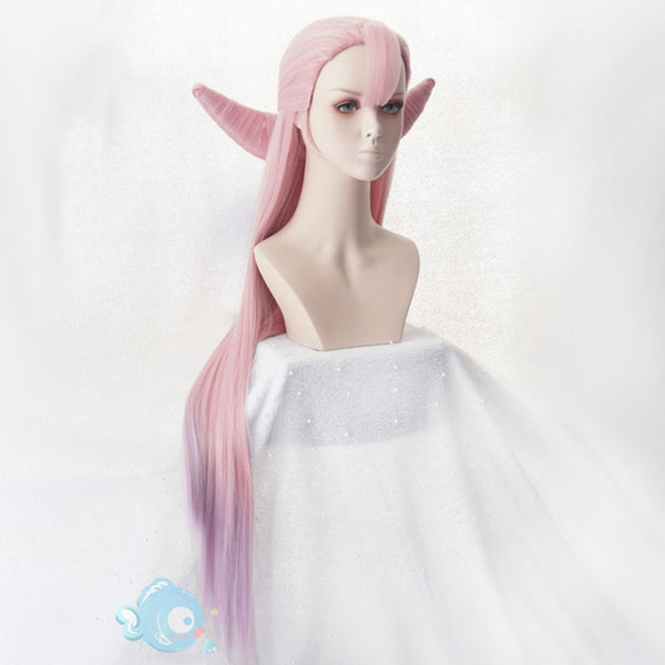 Arena Of Valor cos Diao Chan Gradient Wig DB5704