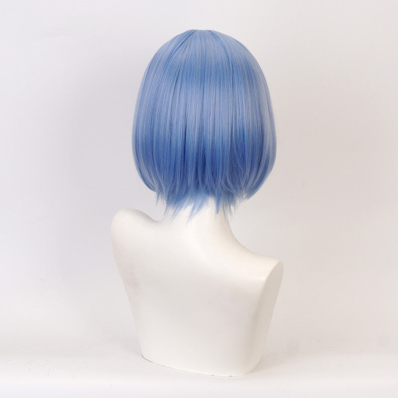 Anime cos ice blue wig DB5823