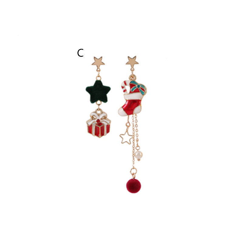 Cute Christmas earrings DB6279