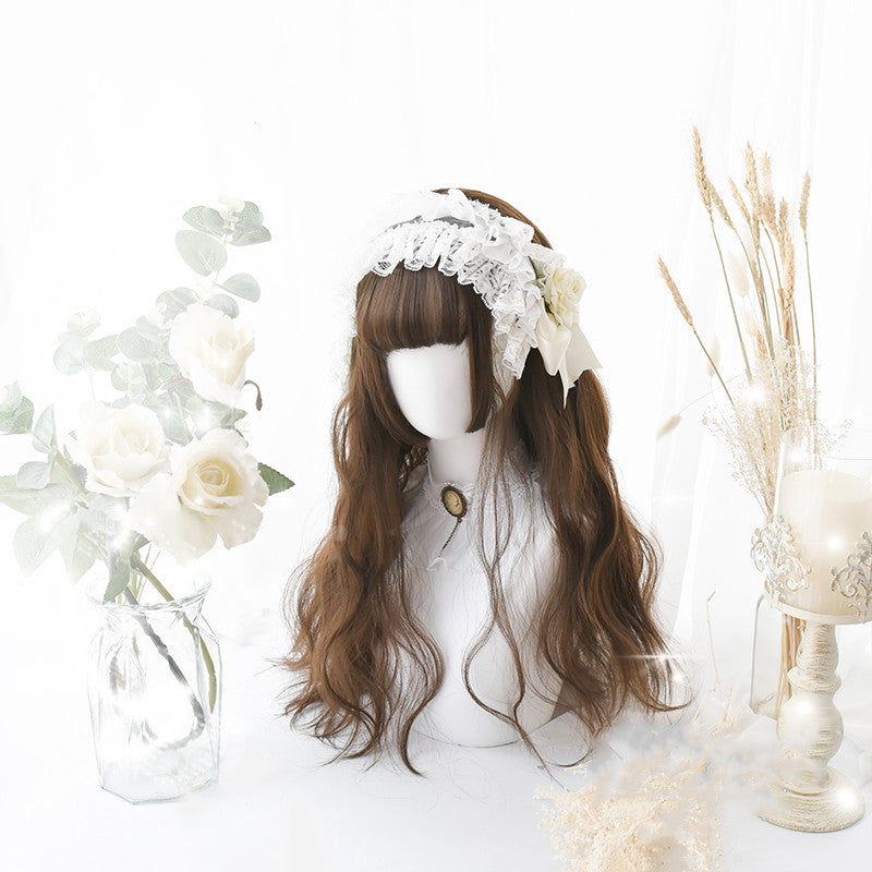 Lolita tricolor long curly hair wig DB5284