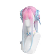 Lolita pink gradient blue wig DB6384