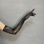 Lolita vintage knitted lace gloves DB7263
