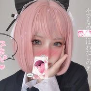 Lolita pink short wig DB6436