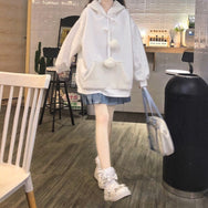 Casual all-match hooded sweater  DB6182