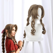 Aerith Gainsborough cos ponytail wig DB5653
