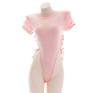 Sexy pink bandage jumpsuit DB5312