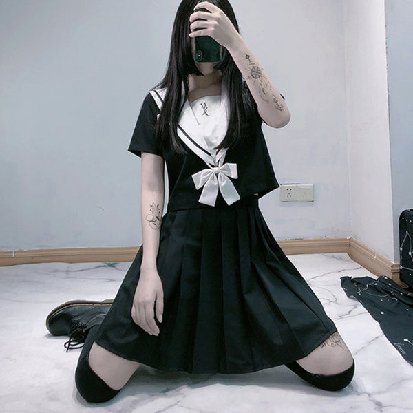 Dark Academy Uniform Skirt DB4167
