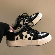 harajuku cow canvas shoes  DB7592