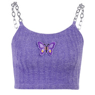 Purple Butterfly Sling Vest DB5492