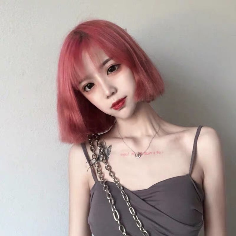 Harajuku pink wig DB4679
