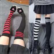 Harajuku Striped paint socks DB6998