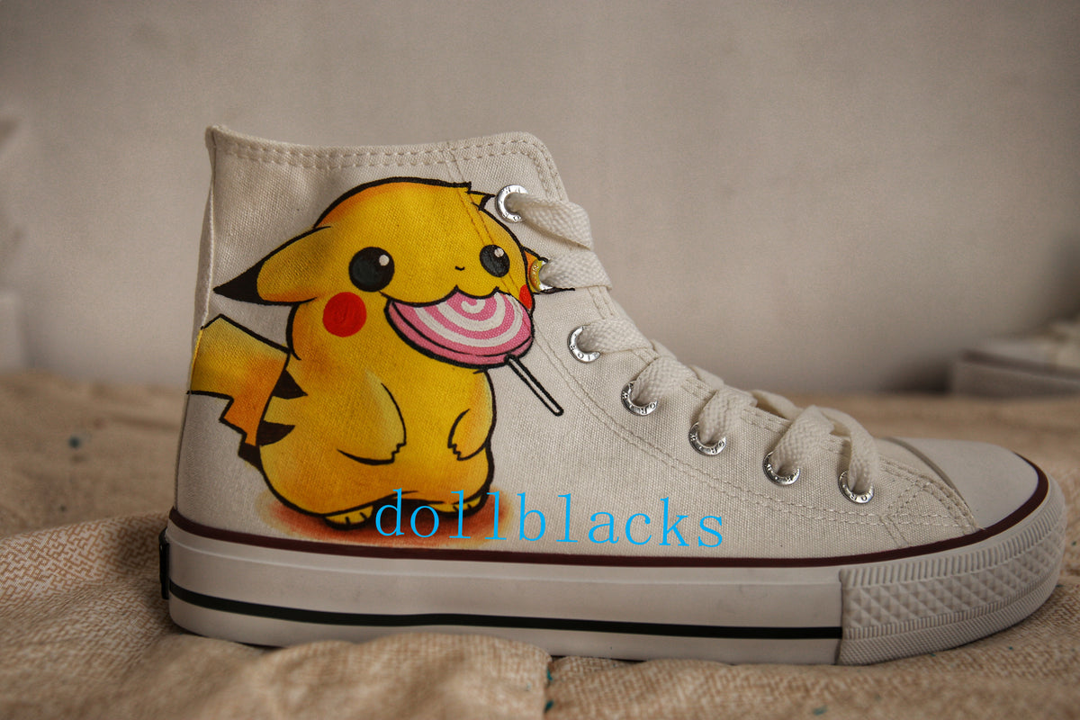 Pikachu hand-painted shoes DB4587