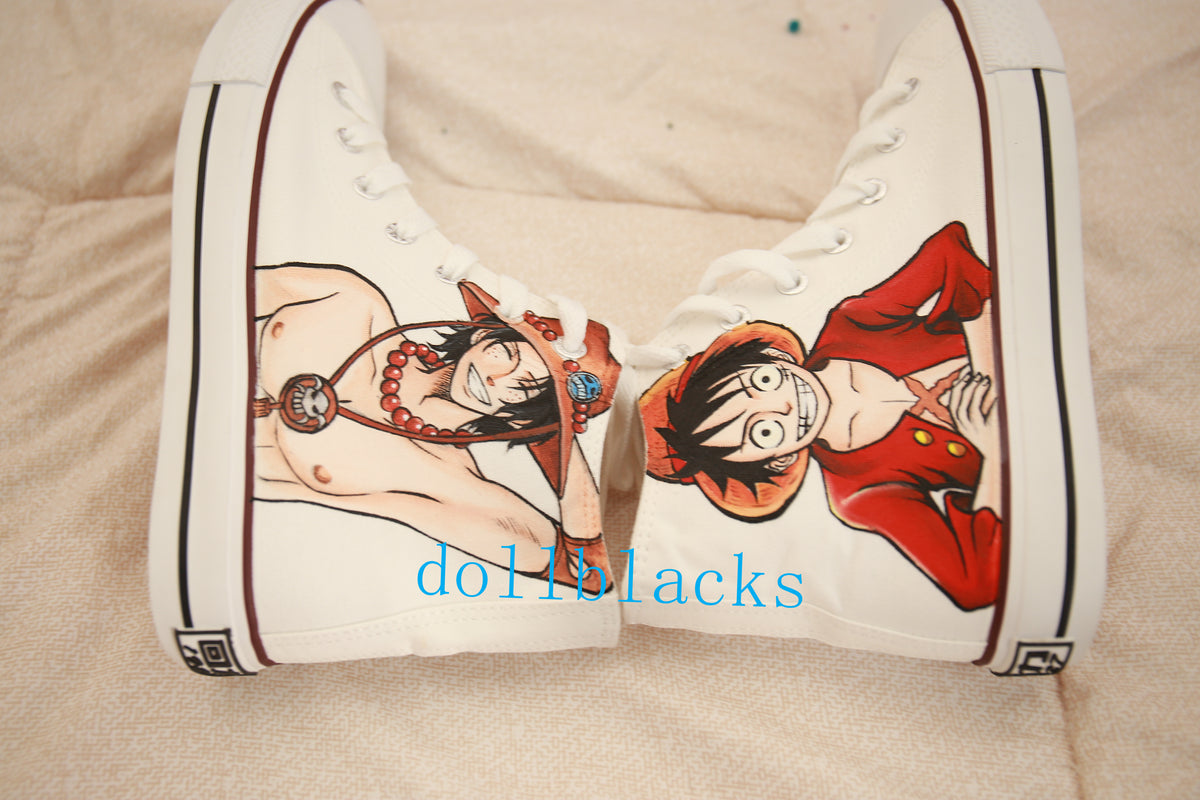 ONE PIECE hand-painted shoes DB4591