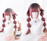 Lolita raspberry wig DB4618