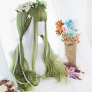 Harajuku Lolita Green Long Wig DB5021