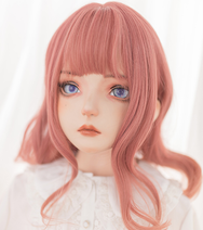 Lolita pomelo pink gradient wig DB5409