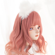 Lolita pomelo pink gradient wig DB5409
