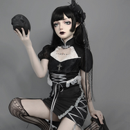 Dark Lolita Bandage Cheongsam DB5750