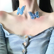 Butterfly necklace DB6461