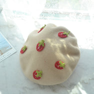Cute strawberry beret  DB6191