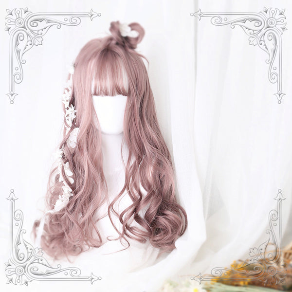 Lolita Rose Gray Pink Wig DB4728