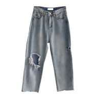 Punk hole jeans DB4226