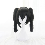 Nico Yazawa cos black double ponytail wig DB5332