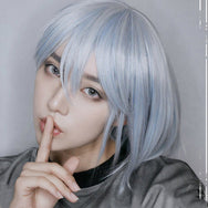 Lolita Harajuku Blue and White Wig DB4842