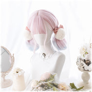 Lolita coral powder gradient wig DB4837