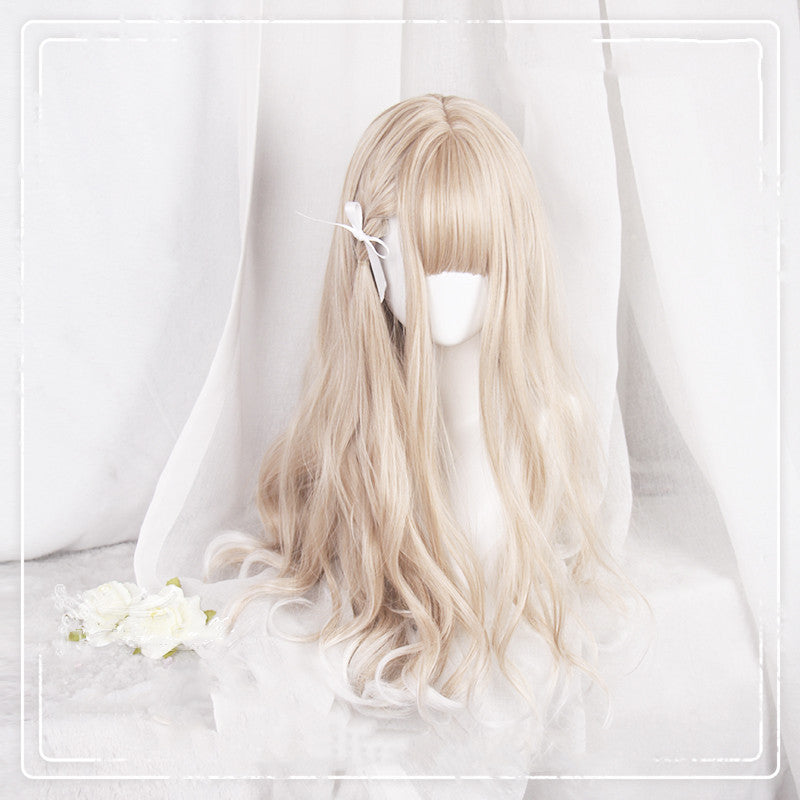 Lolita brown and white gradient wig DB4834
