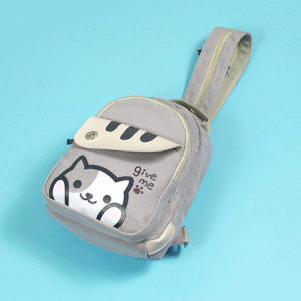 Cat teacher backpack crossbody bag DB5234
