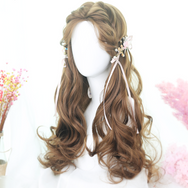 Harajuku Lolita Honey Long Curly Wig DB5023