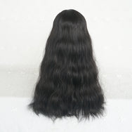 Black long curly wig DB3098