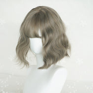 Linen gold micro-short short wig DB4116