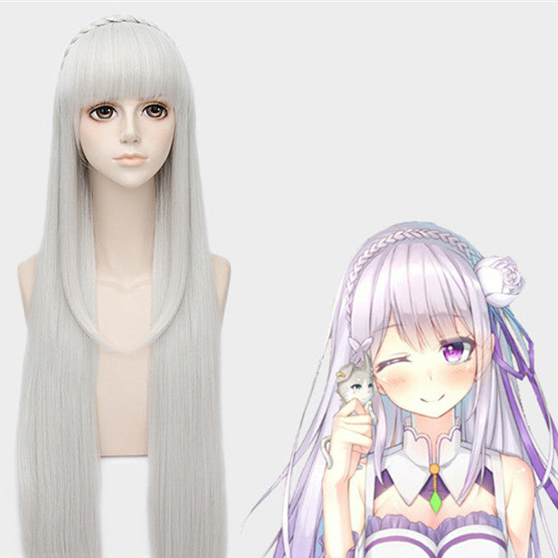 Emilia cosplay wig  DB4360