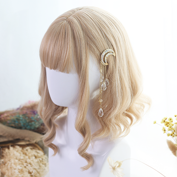 Lolita Harajuku short curly hair wig DB5053