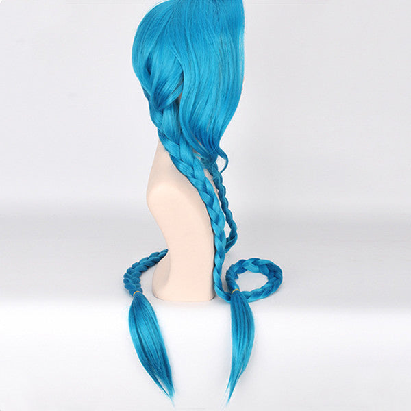Jinx COS blue wig DB5873