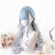 Lolita sky blue gradient wig DB4835