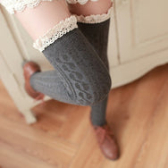 Lace knitted socks DB5945