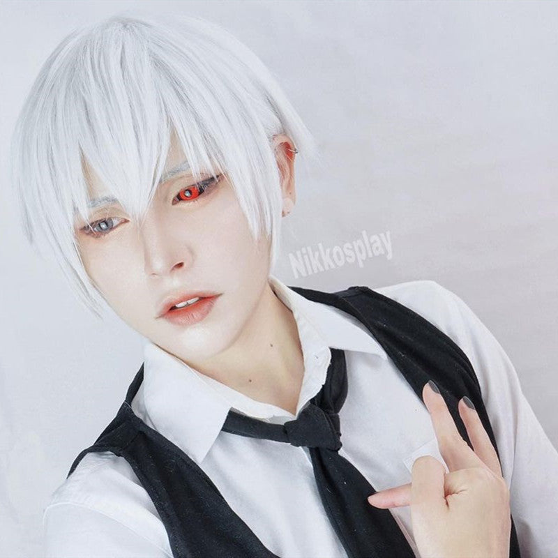 Review from Tokyo Ghoul cos wig + mask DB5087