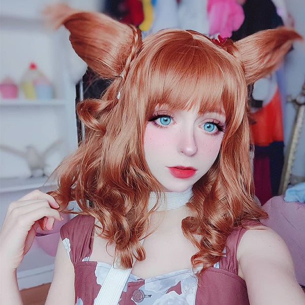 Review from cos fox girl linen brown wig DB5198
