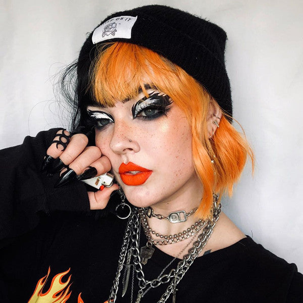 Review from Lolita black + orange wig DB4751