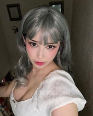REVIEW FROM Harajuku Lolita Grey Gradual Wig DB4907